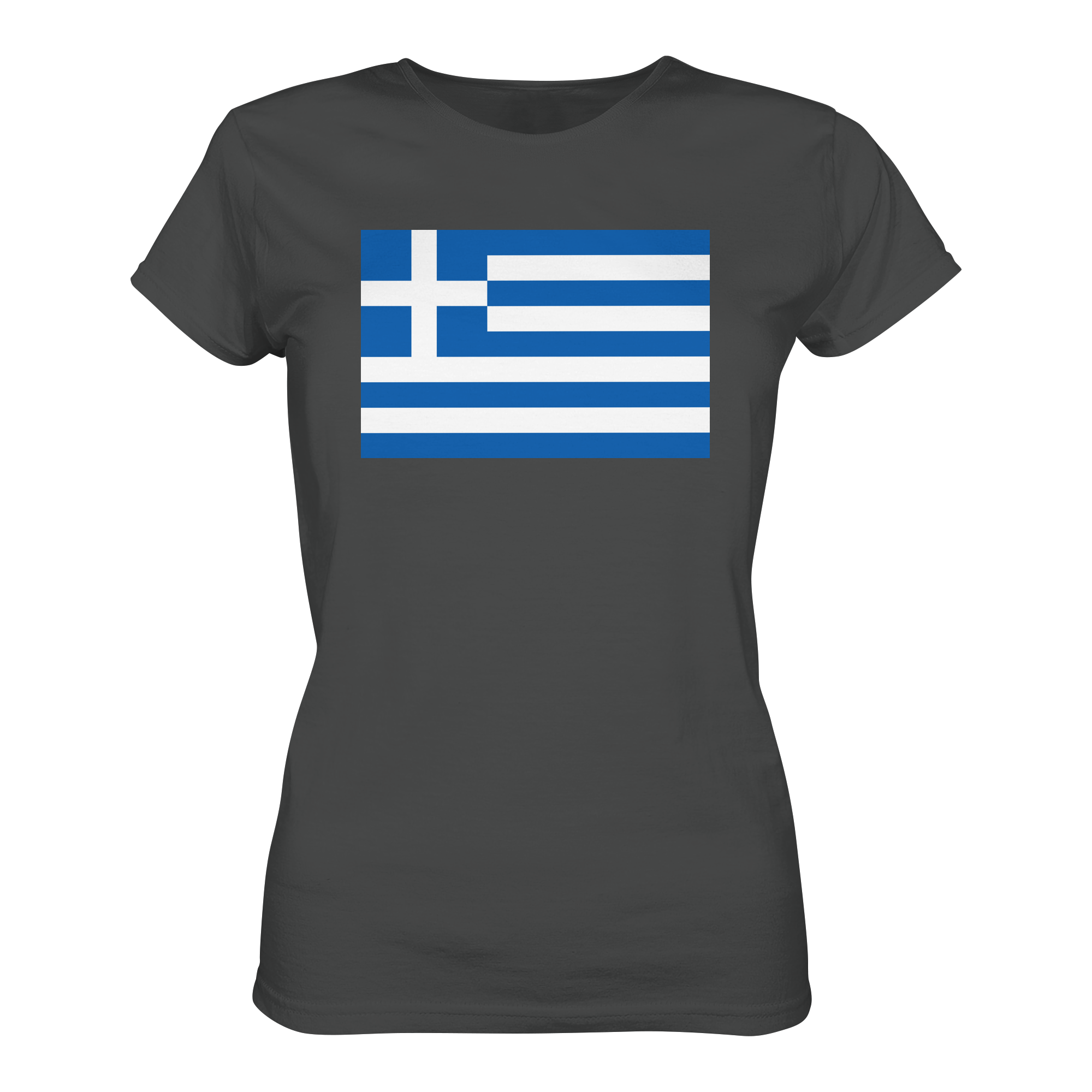 Griechenland Flagge - Ladies Organic Shirt