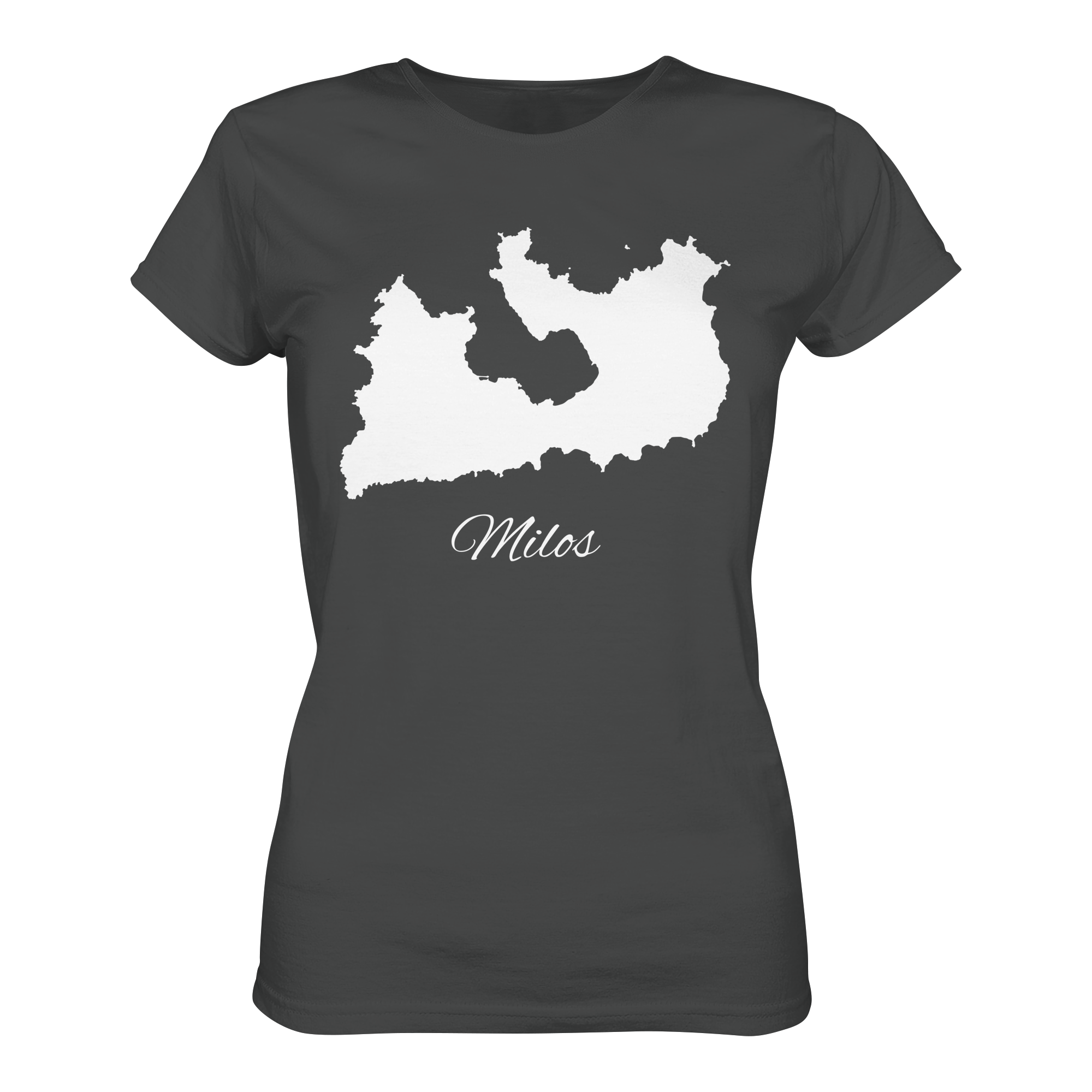 Milos Silhouette Griechenland - Ladies Organic Shirt