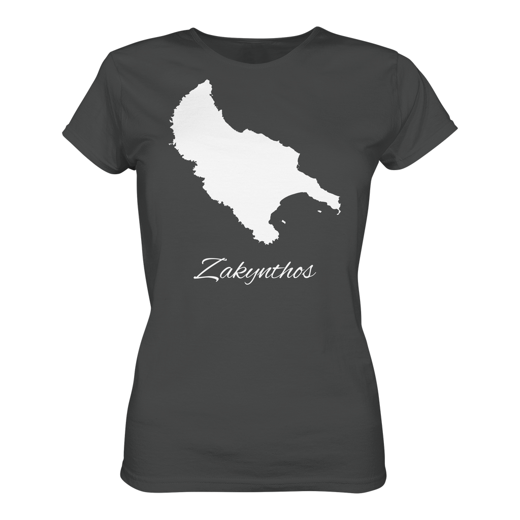 Zakynthos Silhouette Griechenland - Ladies Organic Shirt