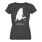 Lefkada Silhouette Griechenland - Ladies Organic Shirt