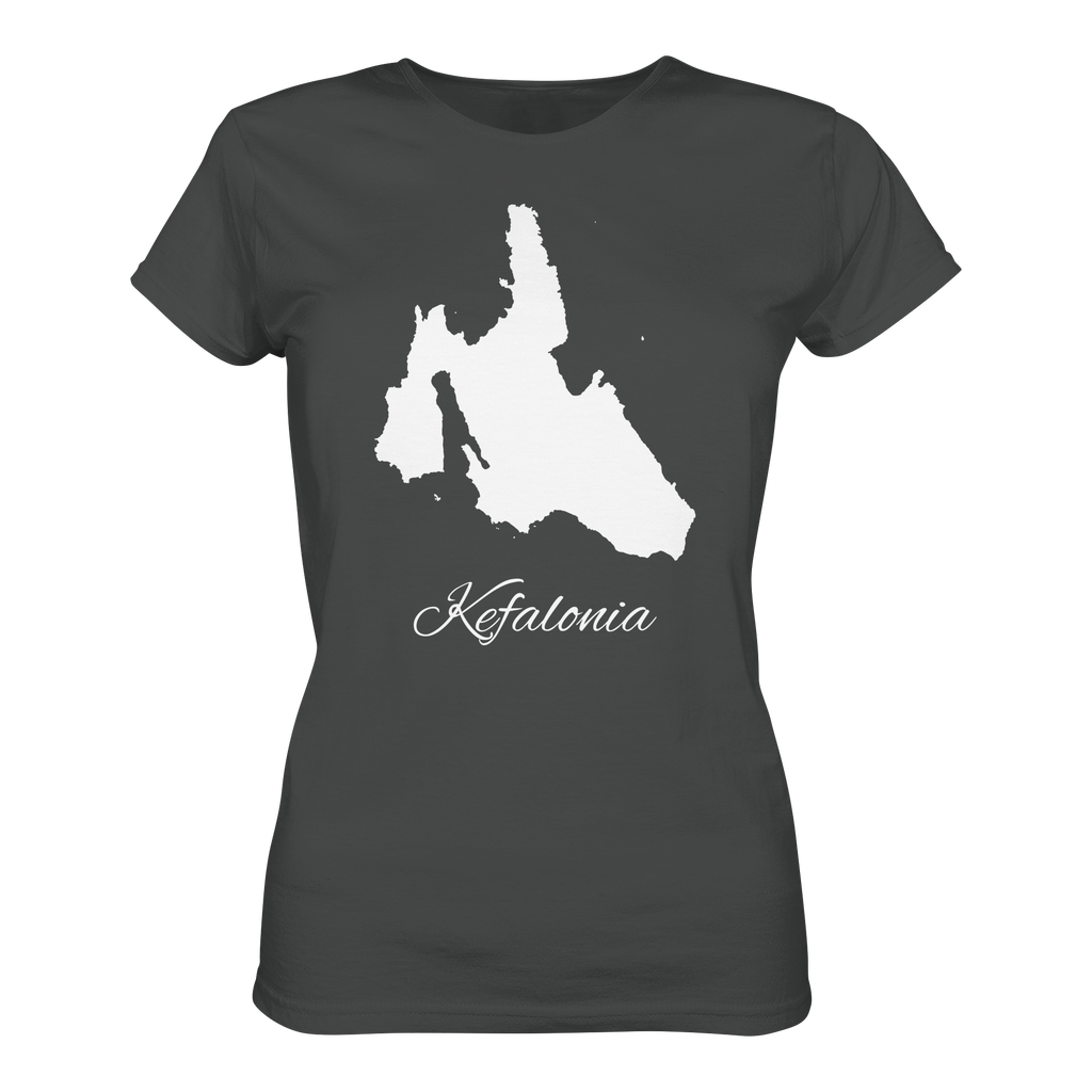Kefalonia Silhouette Griechenland - Ladies Organic Shirt