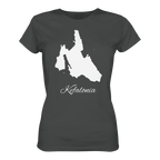 Kefalonia Silhouette Griechenland - Ladies Organic Shirt