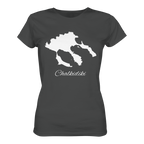 Chalkidiki Silhouette Griechenland - Ladies Organic Shirt