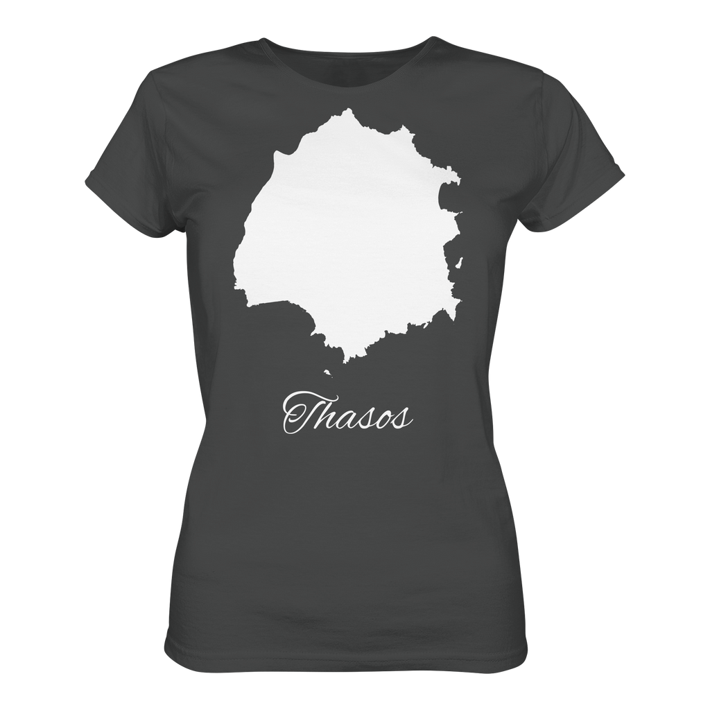 Thasos Silhouette Griechenland - Ladies Organic Shirt