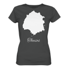 Thasos Silhouette Griechenland - Ladies Organic Shirt