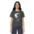 Ellada Silhouette Griechenland - Ladies Organic Shirt