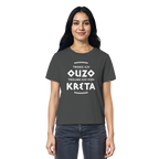 Trinke ich Raki träume ich von Kreta - Ladies Organic Shirt