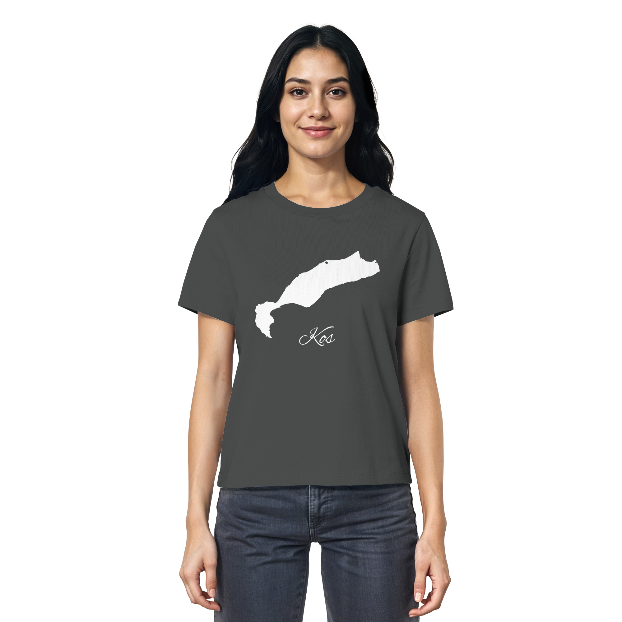 Kos Silhouette Griechenland - Ladies Organic Shirt