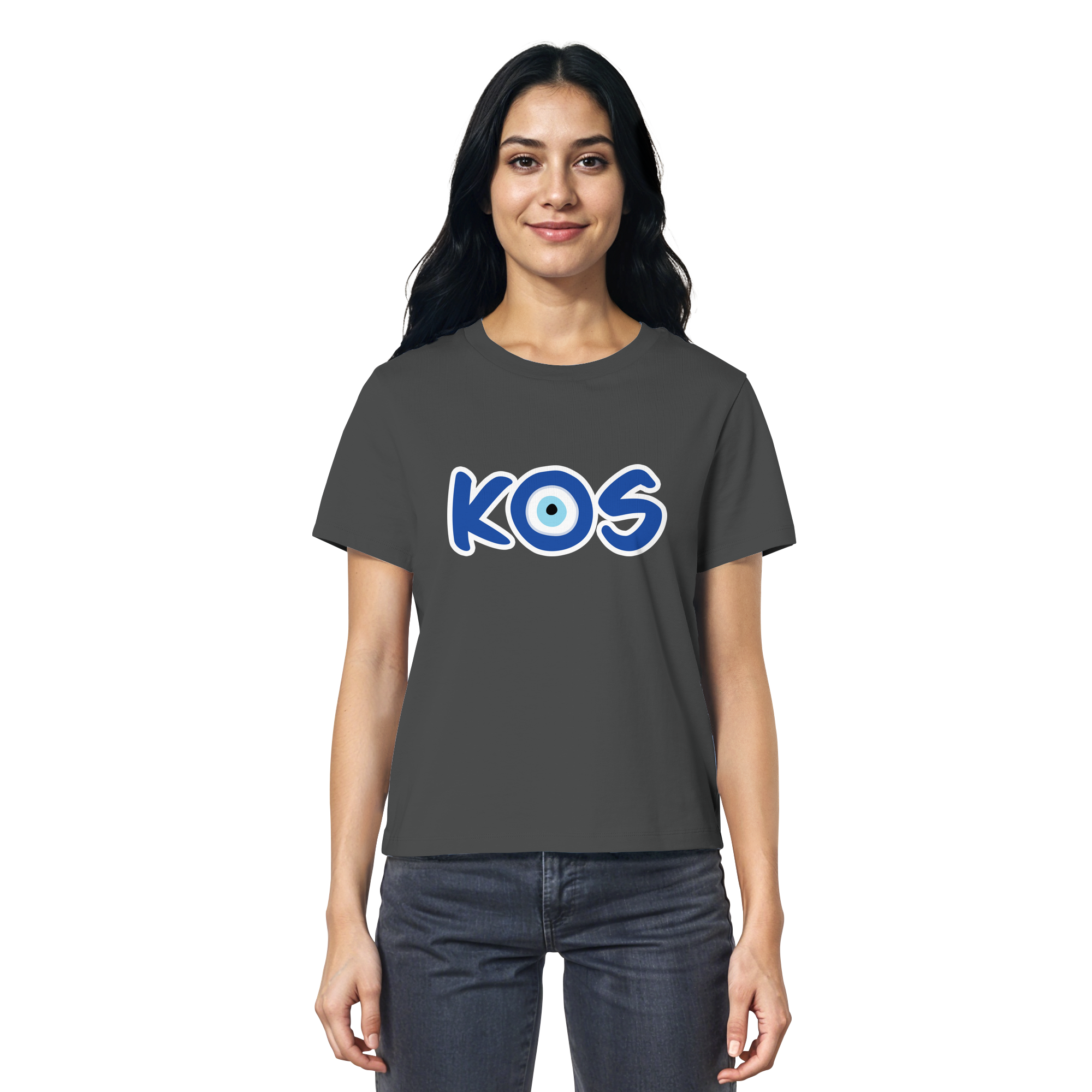 Kos - Mati/Nazar Auge - Ladies Organic Shirt