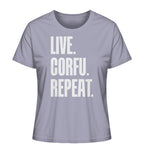 LIVE. CORFU. REPEAT. - Ladies Organic Shirt