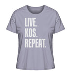 LIVE. KOS. REPEAT. - Ladies Organic Shirt