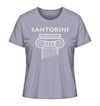 Santorini Greek Column Head - Ladies Organic Shirt