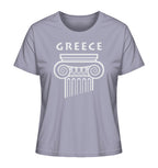 Greece Griechischer Säulenkopf - Ladies Organic Shirt