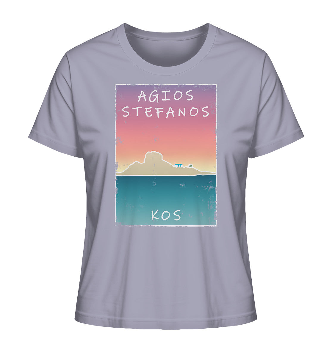 Agios Stefanos (Kastri) Kos - Ladies Organic Shirt