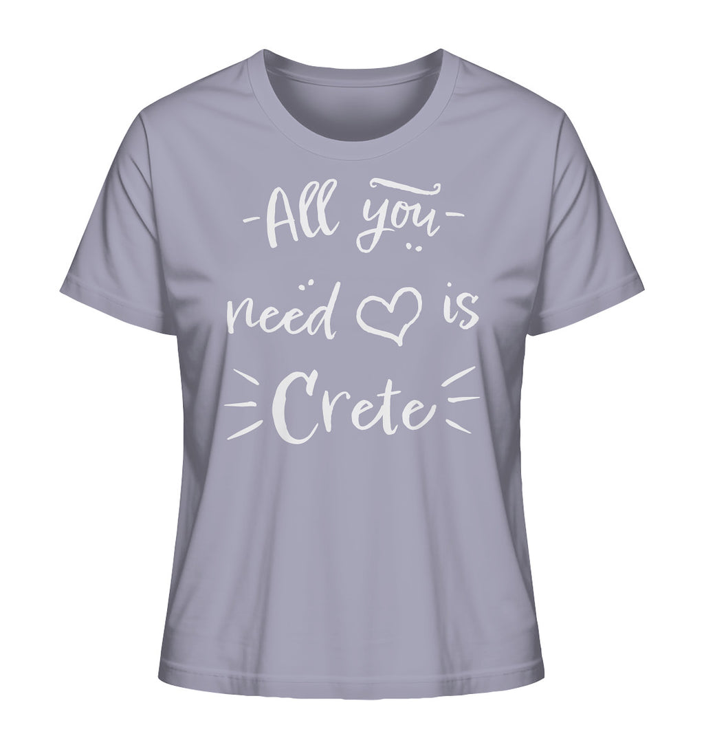 All you need is Crete - Ladies Organic Shirt