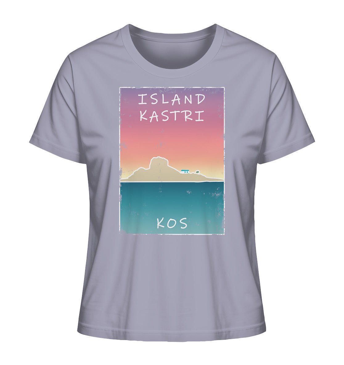 Island Kastri Kos - Ladies Organic Shirt