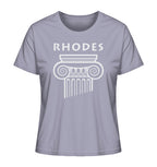 Rhodes Greek Column Head - Ladies Organic Shirt
