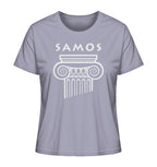 Samos Griechischer Säulenkopf - Ladies Organic Shirt