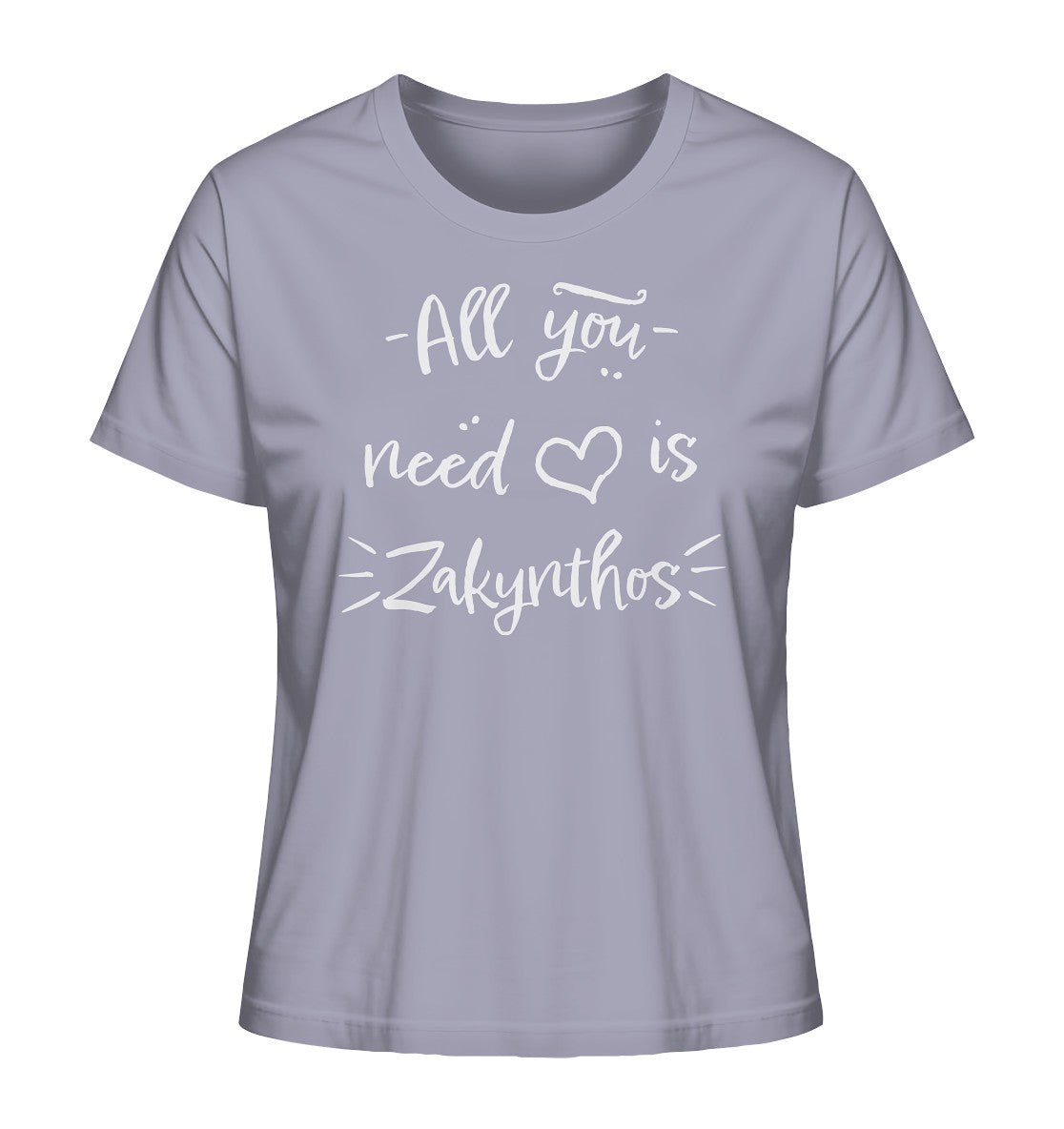All you need is Zakynthos - Ladies Organic Shirt