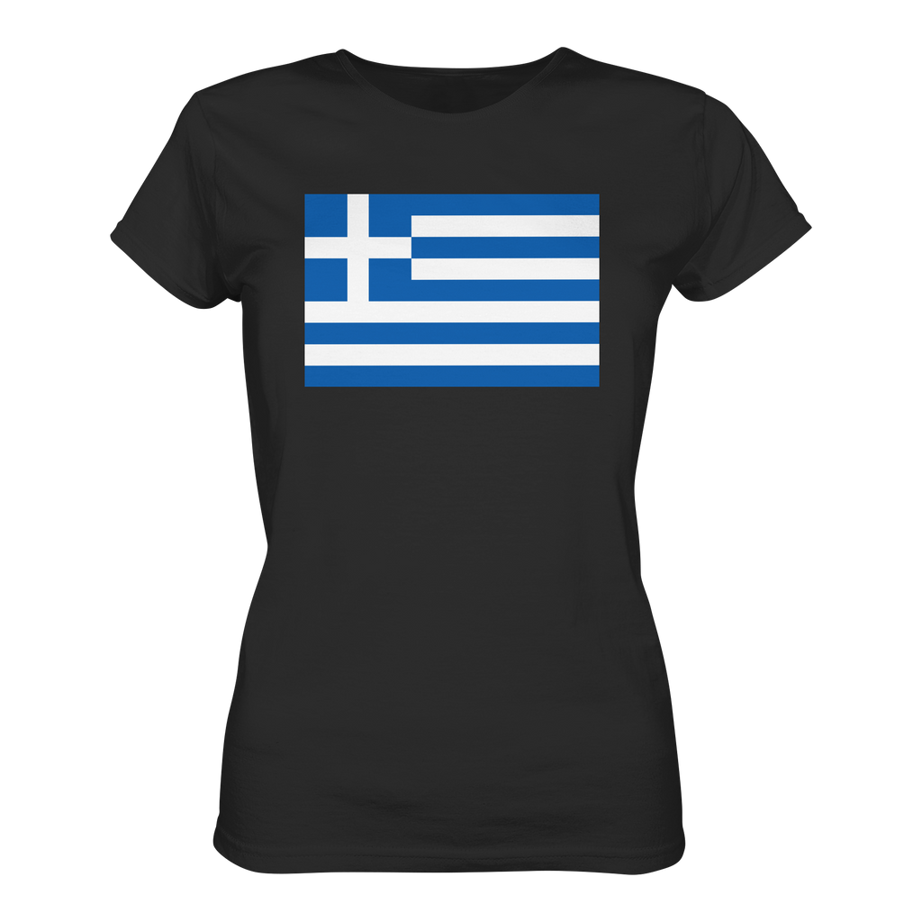 Griechenland Flagge - Ladies Organic Shirt