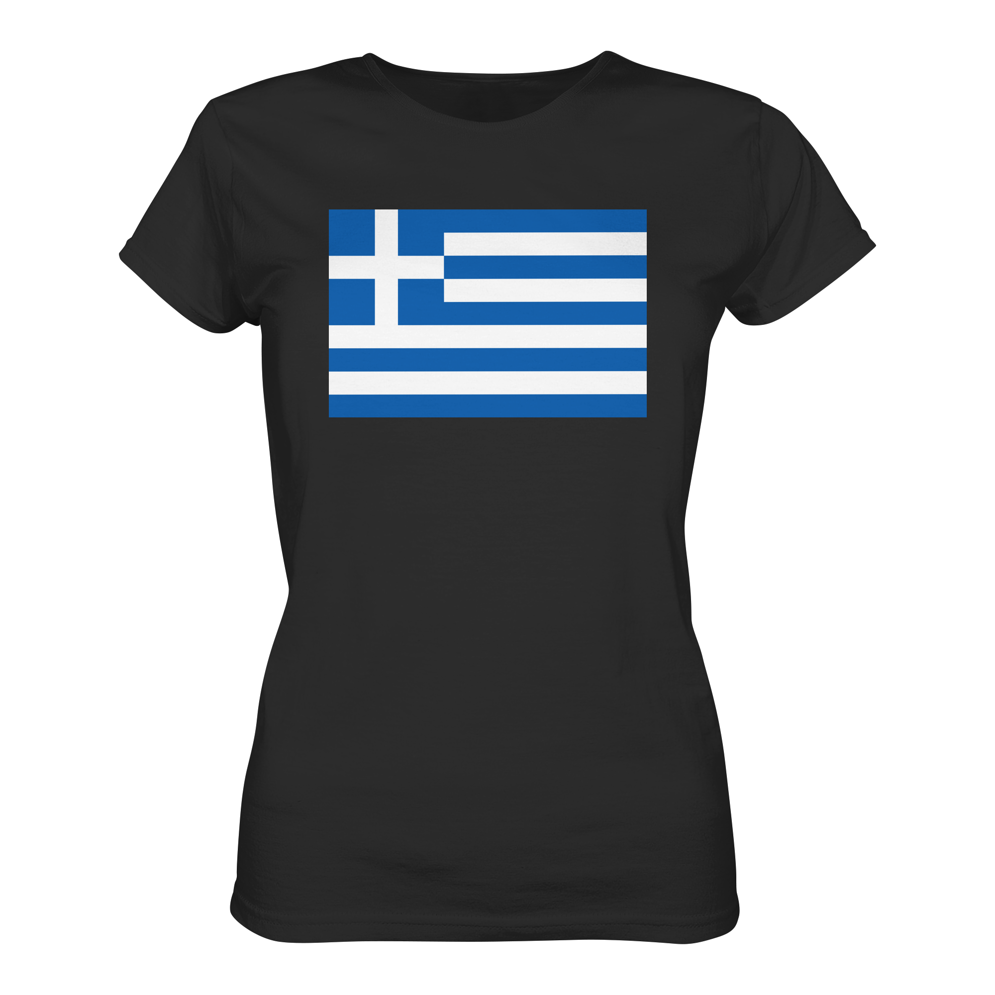 Griechenland Flagge - Ladies Organic Shirt