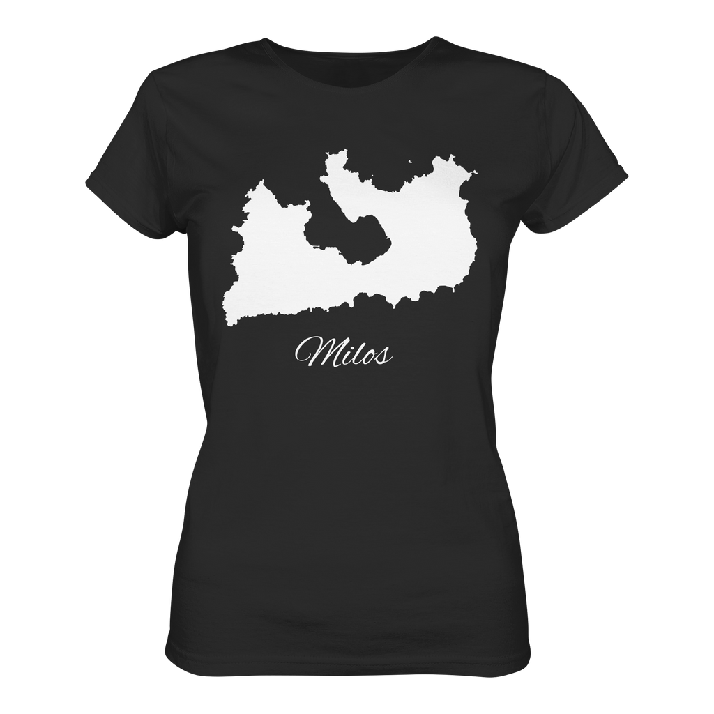 Milos Silhouette Griechenland - Ladies Organic Shirt