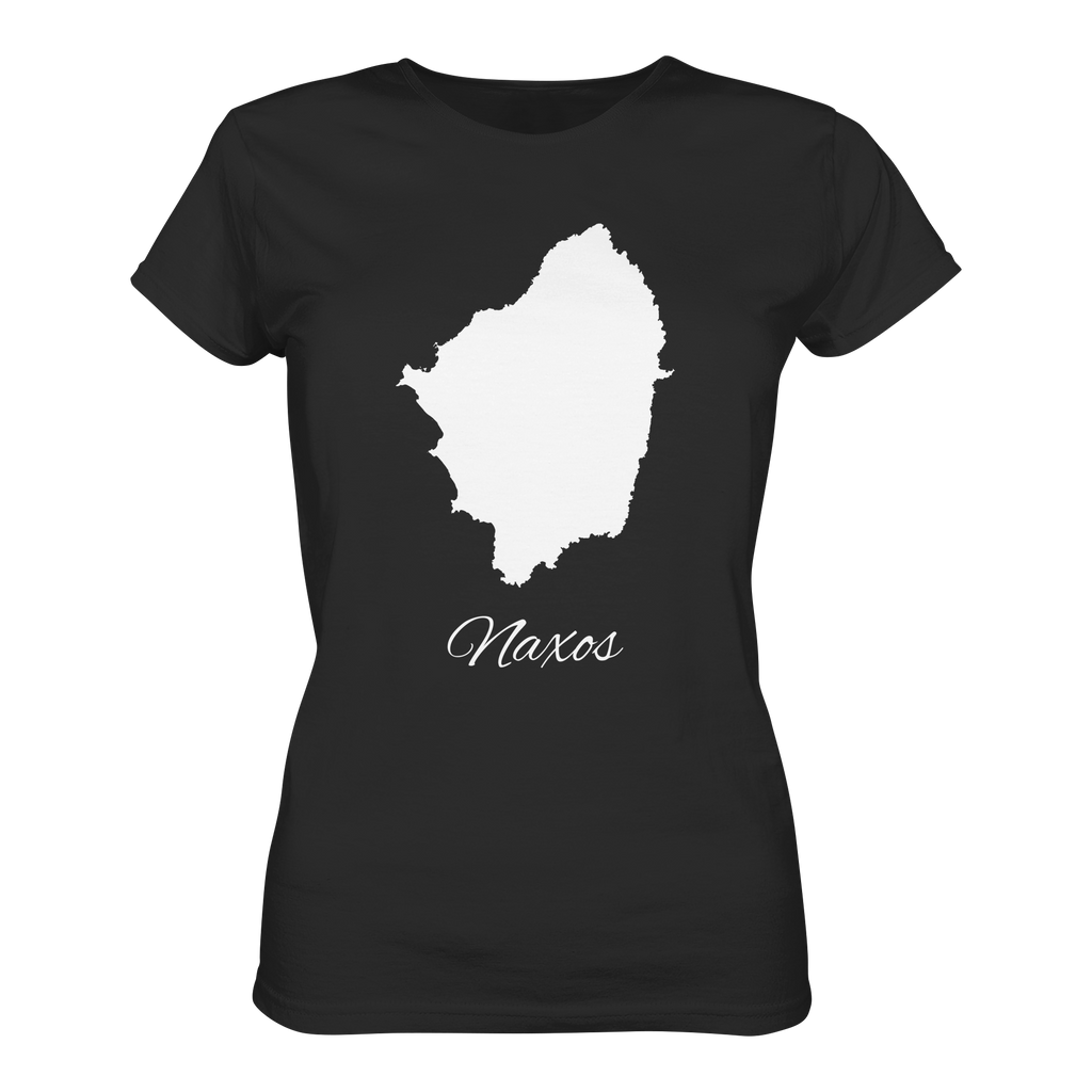 Naxos Silhouette Griechenland - Ladies Organic Shirt