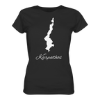 Karpathos Silhouette Griechenland - Ladies Organic Shirt