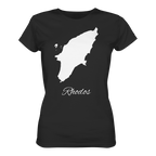 Rhodos Silhouette Griechenland - Ladies Organic Shirt
