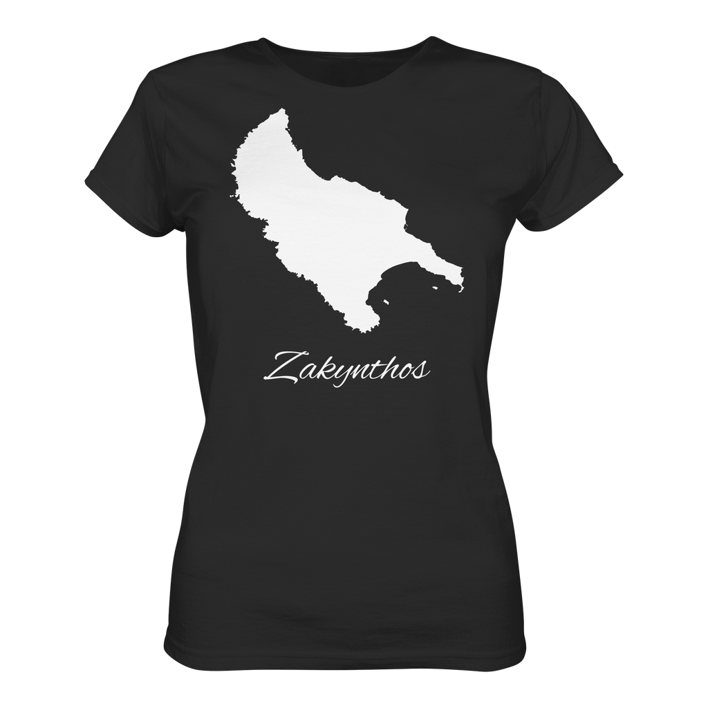 Zakynthos Silhouette Griechenland - Ladies Organic Shirt