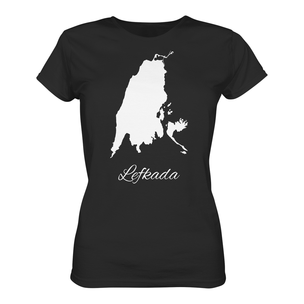 Lefkada Silhouette Griechenland - Ladies Organic Shirt