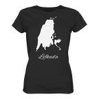 Lefkada Silhouette Griechenland - Ladies Organic Shirt