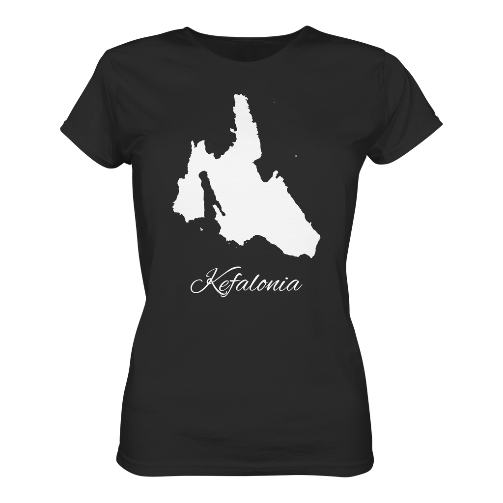 Kefalonia Silhouette Griechenland - Ladies Organic Shirt