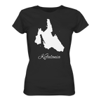 Kefalonia Silhouette Griechenland - Ladies Organic Shirt