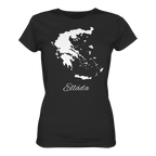 Ellada Silhouette Griechenland - Ladies Organic Shirt