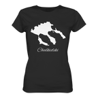 Chalkidiki Silhouette Griechenland - Ladies Organic Shirt