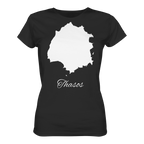 Thasos Silhouette Griechenland - Ladies Organic Shirt