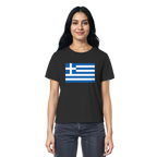 Griechenland Flagge - Ladies Organic Shirt