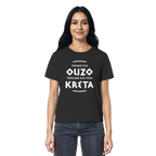 Trinke ich Raki träume ich von Kreta - Ladies Organic Shirt