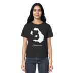Santorin Silhouette Griechenland - Ladies Organic Shirt