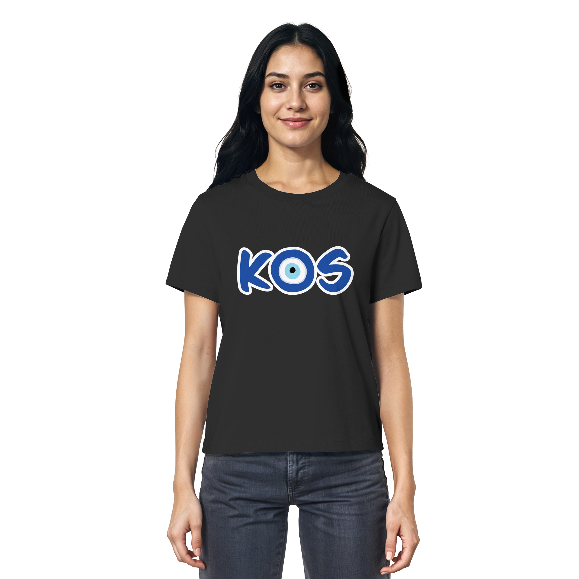 Kos - Mati/Nazar Auge - Ladies Organic Shirt