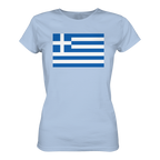Griechenland Flagge - Ladies Organic Shirt