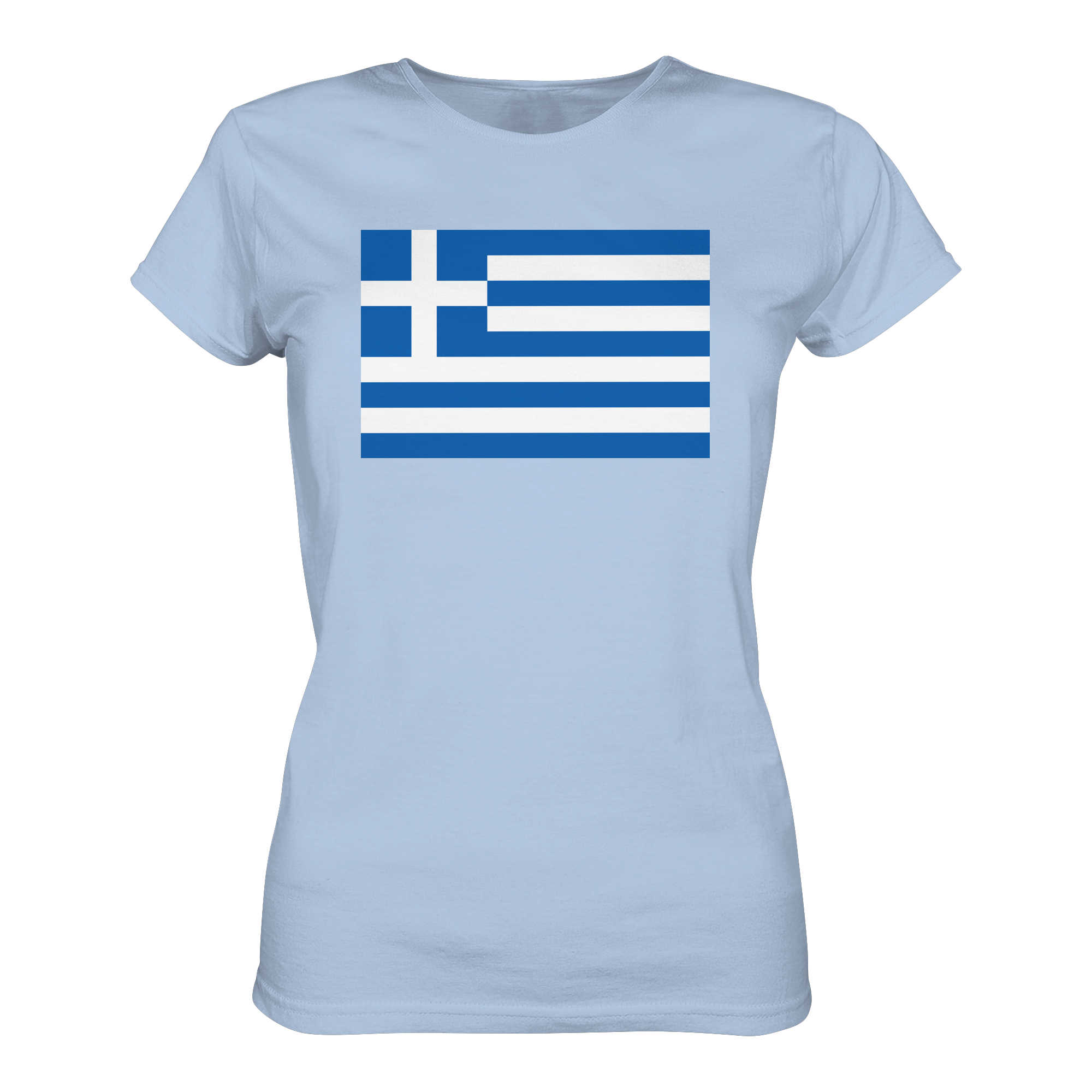 Griechenland Flagge - Ladies Organic Shirt