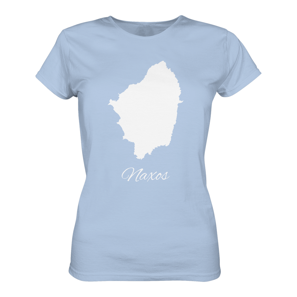 Naxos Silhouette Griechenland - Ladies Organic Shirt