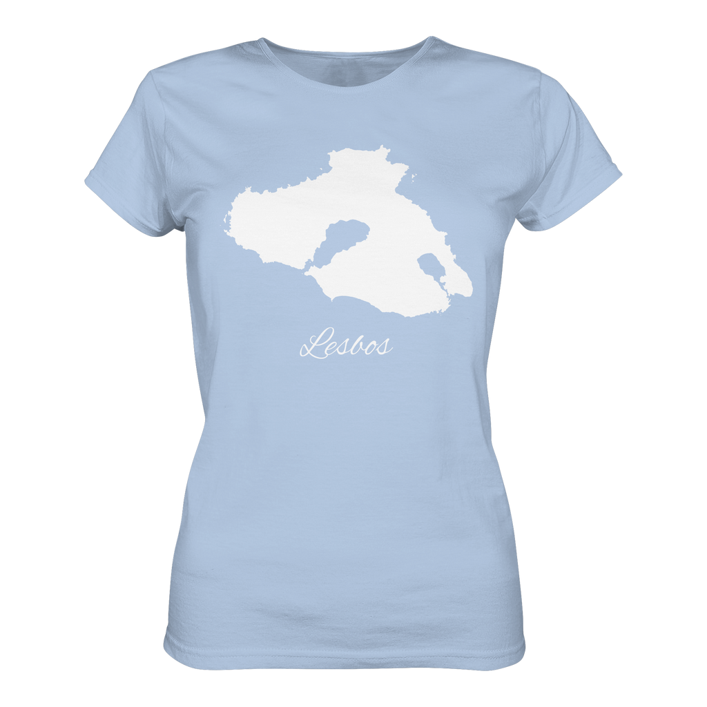 Lesbos Silhouette Griechenland - Ladies Organic Shirt