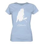 Lefkada Silhouette Griechenland - Ladies Organic Shirt
