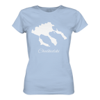 Chalkidiki Silhouette Griechenland - Ladies Organic Shirt