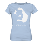 Santorin Silhouette Griechenland - Ladies Organic Shirt