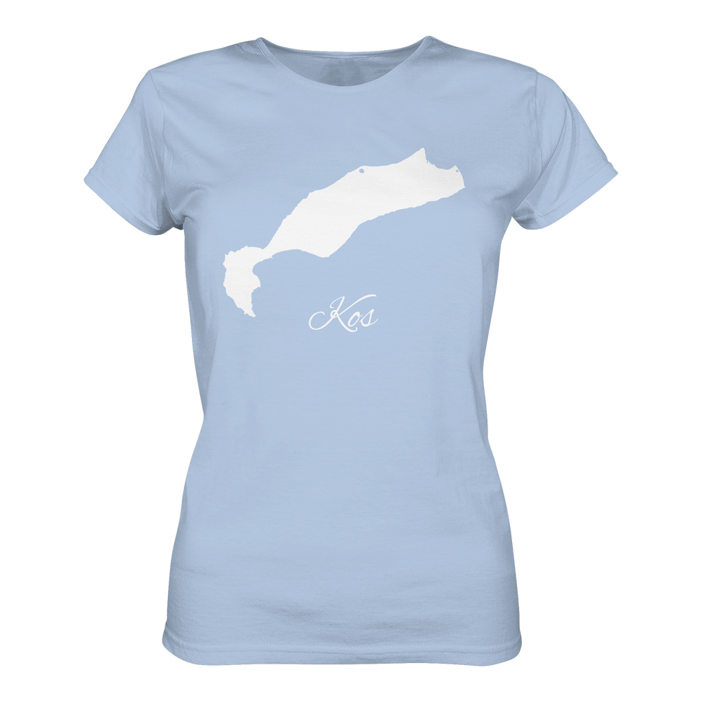 Kos Silhouette Griechenland - Ladies Organic Shirt