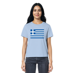 Griechenland Flagge - Ladies Organic Shirt